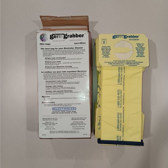 Electrolux U Vacuum Cleaner Bags - Picture 2 of 5